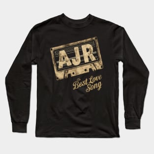 AJR the best love song distressed brown color Long Sleeve T-Shirt